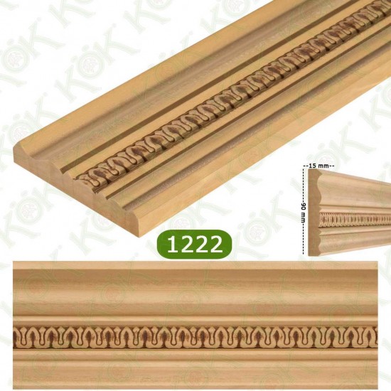 1222  Дървен профил