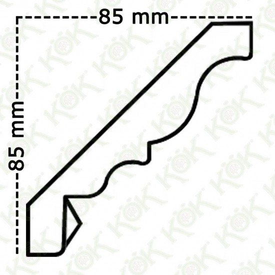 1511-472 Завършваща корона