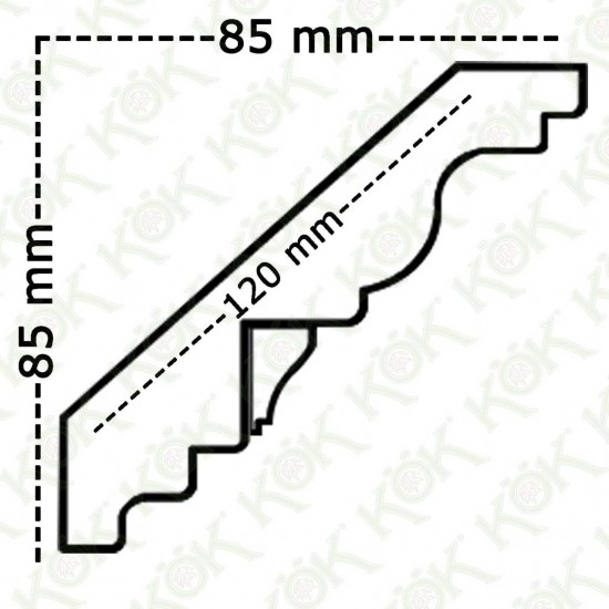 1611-035 Завършваща корона 