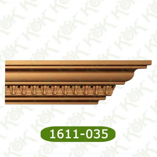 1611-035 Завършваща корона MDF