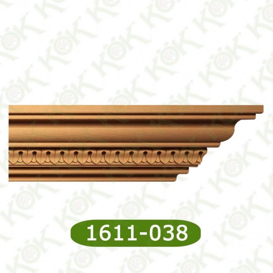 1611-038-K Корона от гипсокартон Бук
