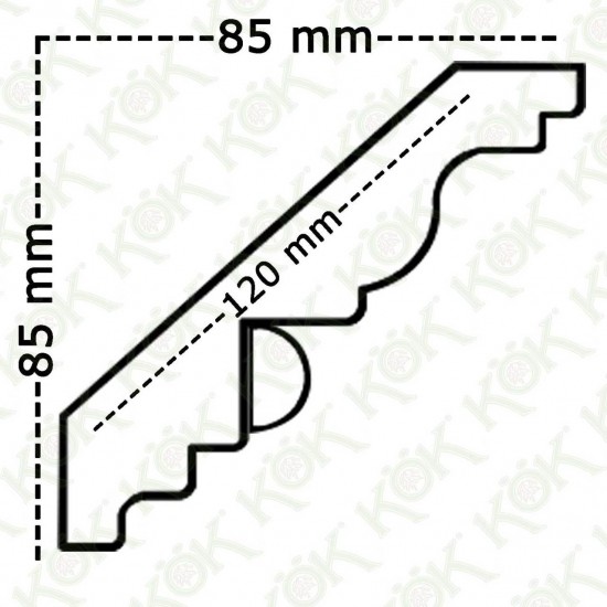 1611-112-K Завършваща корона 