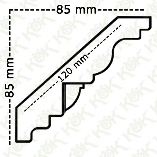 1611-145-K Завършваща корона 