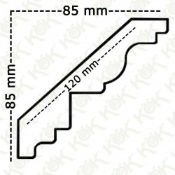 1611-K Завършваща корона 