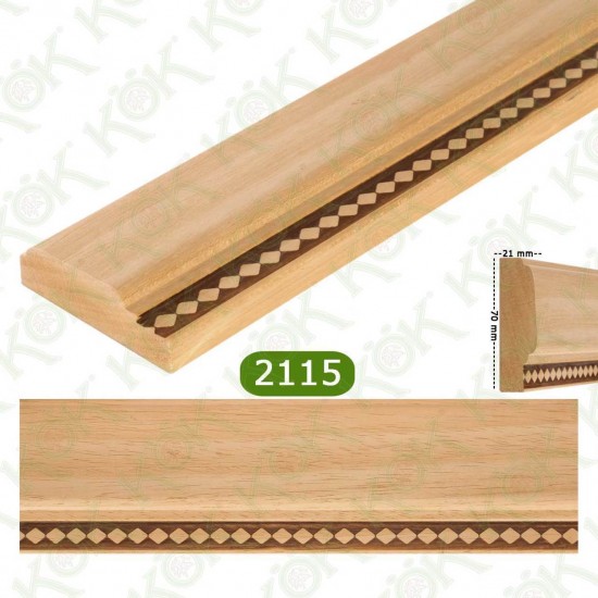 2115 Дървен профил