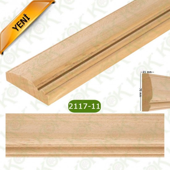 2117-11 Дървен профил