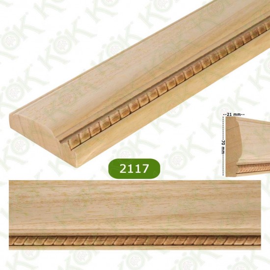 2117 Дървен профил