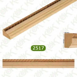 2517 Дървен профил