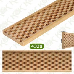4328 Релефен дървен профил