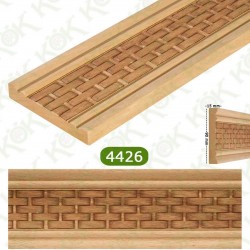 4426 Релефен дървен профил