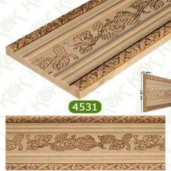 4531 Релефен дървен профил