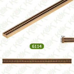 6114 Ayous Baklava Pattern Moulding