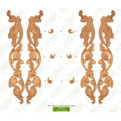 AP1652 Пресован орнамент