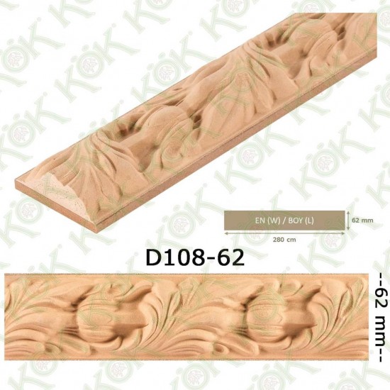 D 108 Mdf  полиуретанов профил