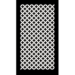 D-109 Mdf решетка 70*210 см бял 4 мм