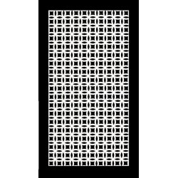 D-113 Mdf решетка 70*210 см бял 4 мм