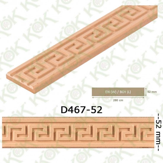 D 467 Mdf  полиуретанов профил