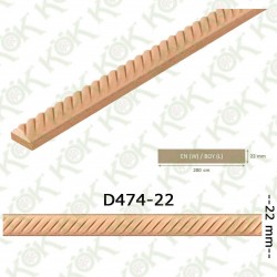 D 474 Mdf  полиуретанов профил