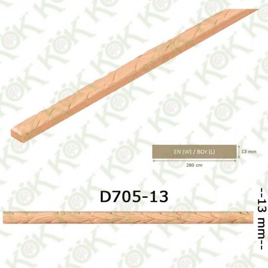 D 705-13 Мдф  полиуретанов профил