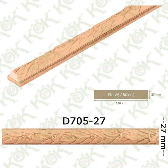 D 705-27 Мдф  полиуретанов профил