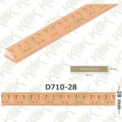 D 710 Mdf  полиуретанов профил