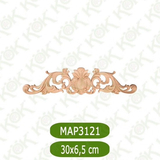 MAP 3121-30*6,5*0,8 Декоративна дървена надлепка