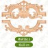 MAP 3615-40*30 Декоративна дървена надлепка