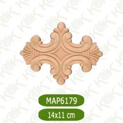 MAP 6179-11*14*1 ДЕКОРАТИВНА ДЪРВЕНА НАДЛЕПКА