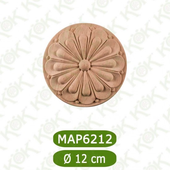 MAP 6212-12*12*1 ДЕКОРАТИВНА ДЪРВЕНА НАДЛЕПКА