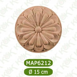 MAP 6212-15*15*1.2 ДЕКОРАТИВНА ДЪРВЕНА НАДЛЕПКА