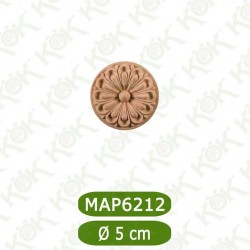 MAP 6212-5*5*1 ДЕКОРАТИВНА ДЪРВЕНА НАДЛЕПКА