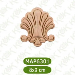 MAP 6301-9*8*1 ДЕКОРАТИВНА ДЪРВЕНА НАДЛЕПКА