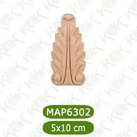 MAP 6302-10*5*1.4 ДЕКОРАТИВНА ДЪРВЕНА НАДЛЕПКА