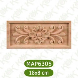 MAP 6305-18*8*1.2 ДЕКОРАТИВНА ДЪРВЕНА НАДЛЕПКА