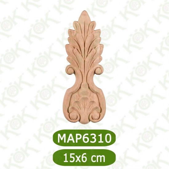MAP 6310-15*6*1 ДЕКОРАТИВНА ДЪРВЕНА НАДЛЕПКА