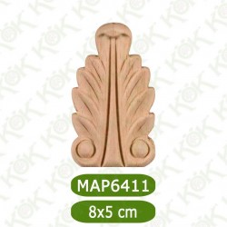 MAP 6411-8*5*1.2 ДЕКОРАТИВНА ДЪРВЕНА НАДЛЕПКА