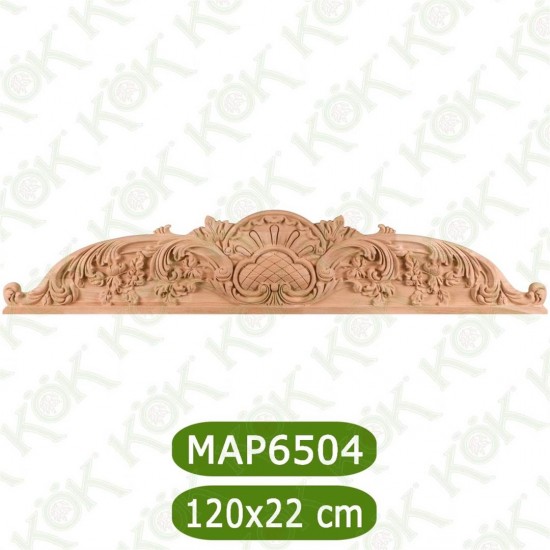 MAP 6504-120*22*1.5 ДЕКОРАТИВНА ДЪРВЕНА НАДЛЕПКА