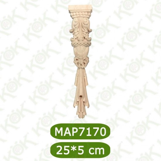 MAP 7170-25*5*1.8 ДЕКОРАТИВНА ДЪРВЕНА НАДЛЕПКА