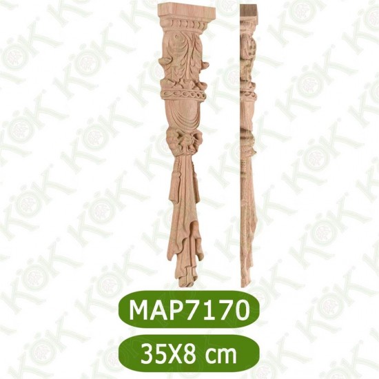 MAP 7170-35*8*1.8 ДЕКОРАТИВНА ДЪРВЕНА НАДЛЕПКА