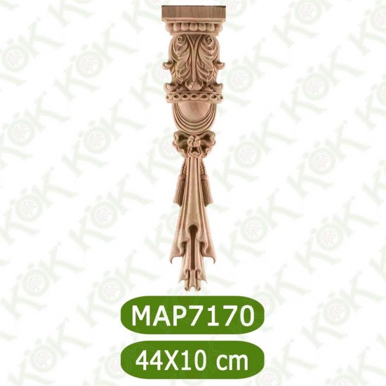 MAP 7170-44*10*2 ДЕКОРАТИВНА ДЪРВЕНА НАДЛЕПКА