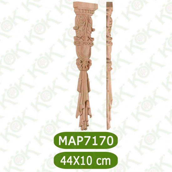 MAP 7170-44*10*2 ДЕКОРАТИВНА ДЪРВЕНА НАДЛЕПКА