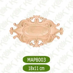 MAP 8003-18*11*1.5 ДЕКОРАТИВНА ДЪРВЕНА НАДЛЕПКА