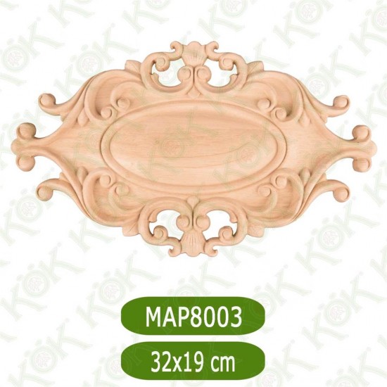 MAP 8003-32*19*2.2 ДЕКОРАТИВНА ДЪРВЕНА НАДЛЕПКА
