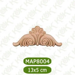 MAP 8004-13*5*1 ДЕКОРАТИВНА ДЪРВЕНА НАДЛЕПКА