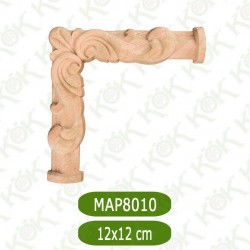 MAP 8010-12*12*1.4 ДЕКОРАТИВНА ДЪРВЕНА НАДЛЕПКА