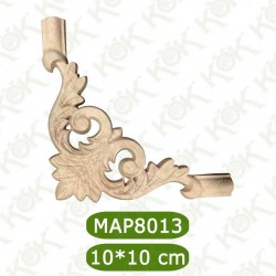 MAP 8013-10*10*0.8 ДЕКОРАТИВНА ДЪРВЕНА НАДЛЕПКА