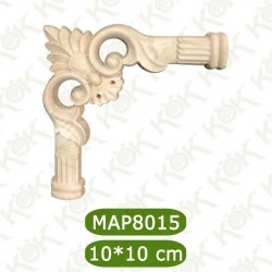 MAP 8015-10*10*1 ДЕКОРАТИВНА ДЪРВЕНА НАДЛЕПКА