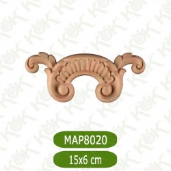 MAP 8020-15*6*1.4 ДЕКОРАТИВНА ДЪРВЕНА НАДЛЕПКА