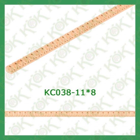 KC038-11*8 Резбован буков профил