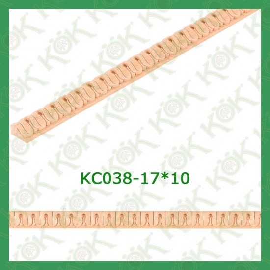 KC038-17*10 Резбован буков профил